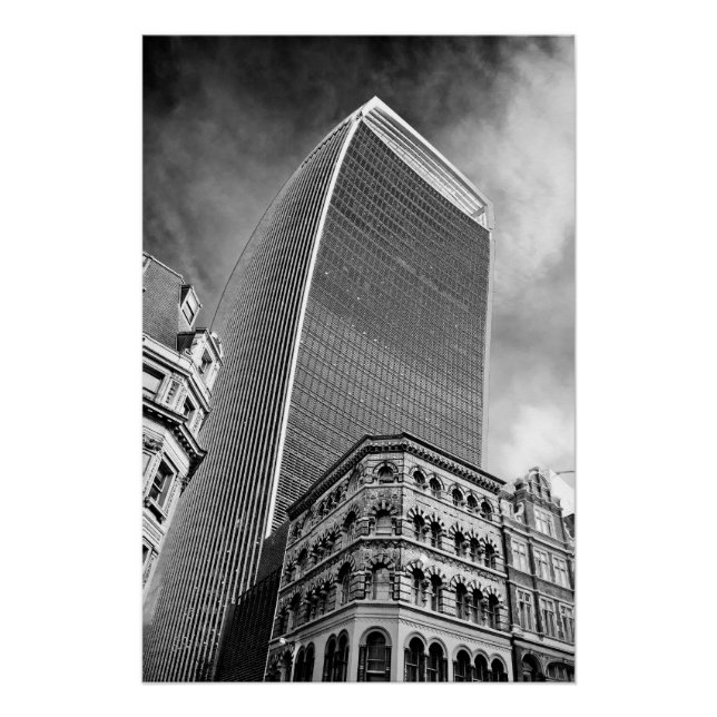 Poster 20 Fenchchurch Street Walkie Talkie Building Londr (Devant)