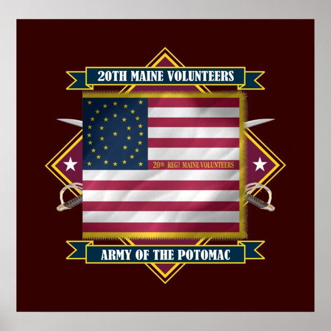 Poster 20e Maine (Diamant) (Devant)
