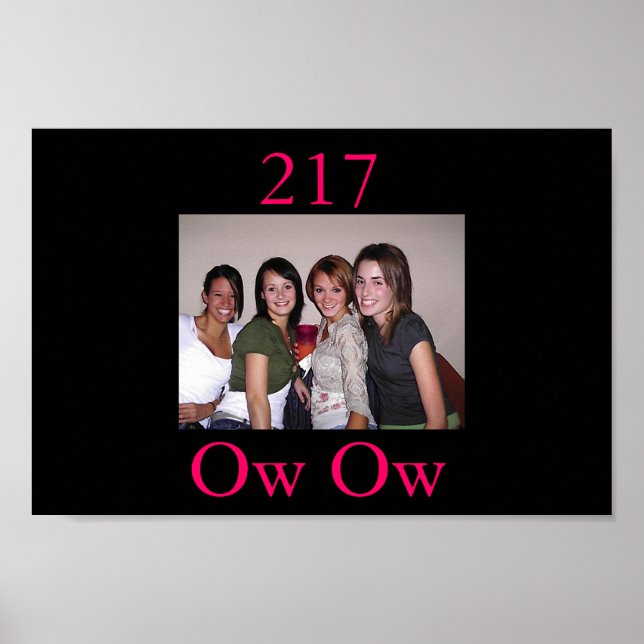 Poster 217 Dames (Devant)