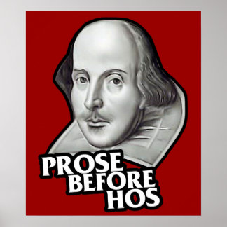 Poster 24,95 $ Hilarious Prose Avant L'Affiche De Hos