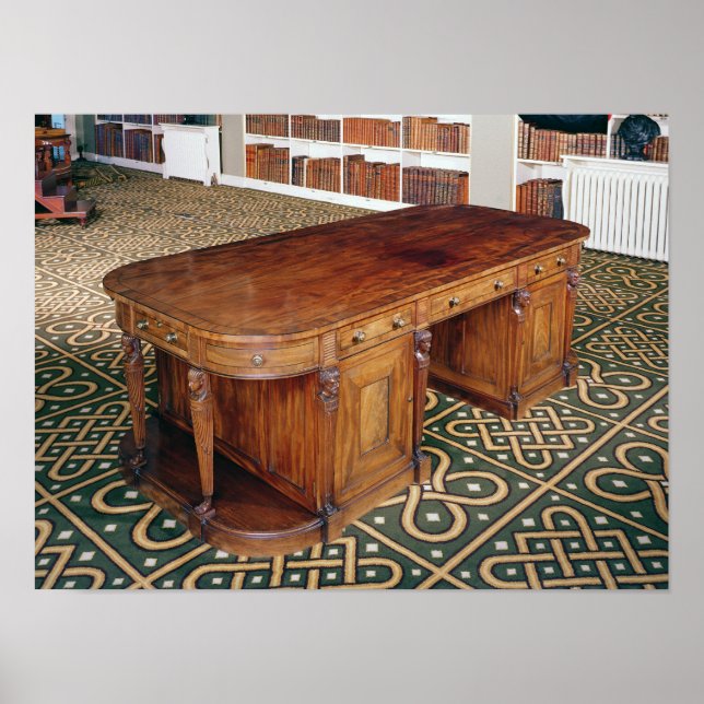 Poster 24:Desk de Thomas Chippendale Jr, 1805 (Devant)