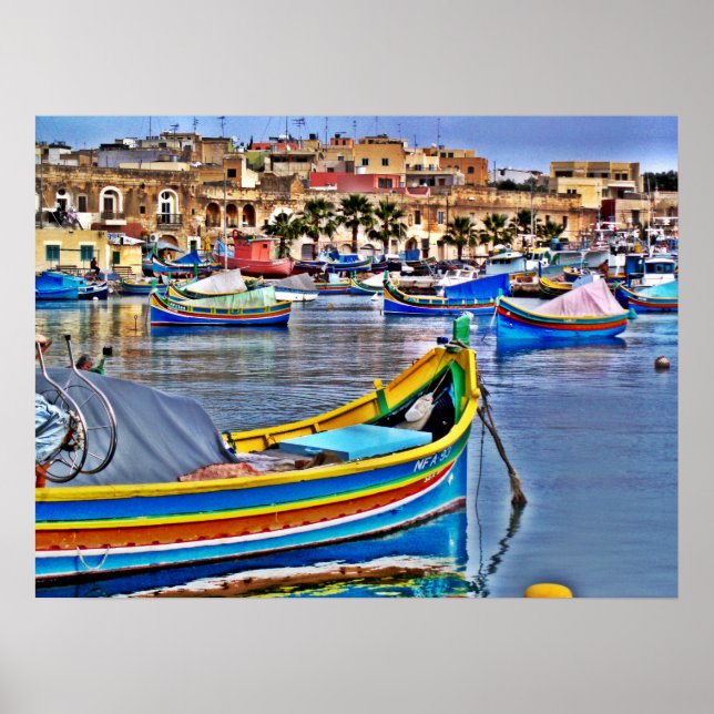 Poster 24" x 18" (semi-brillant) Le monde est ma m (Devant)