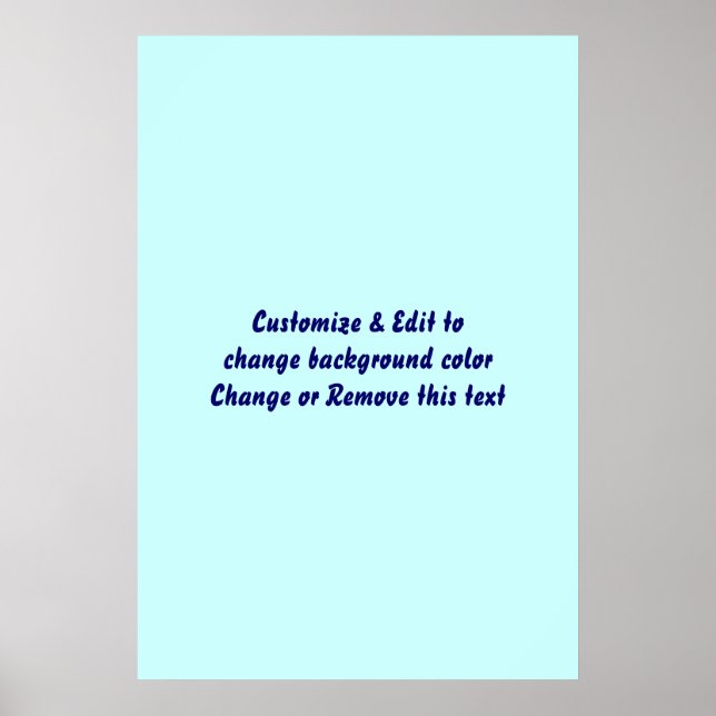 Poster 24" X 35" Vierge ajouter votre image et vot (Devant)