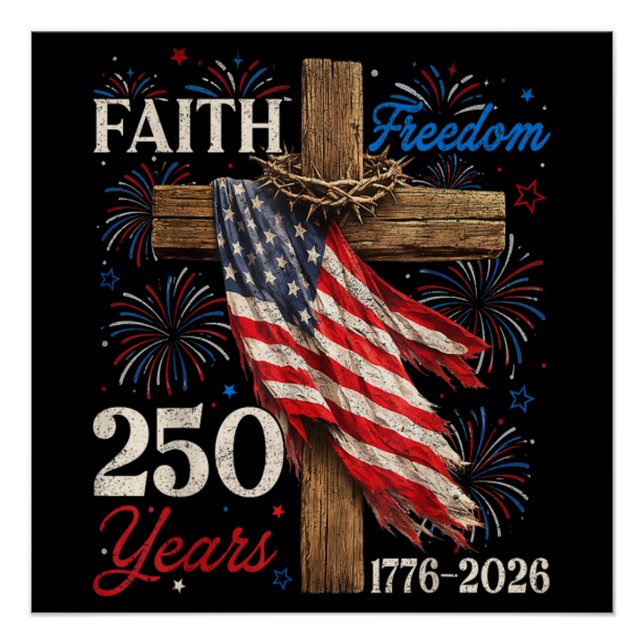 Poster 250 Ans Foi et Liberté Chrétienne (Devant)