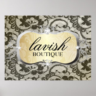 Poster 311 Lace De Luxe Or Lace
