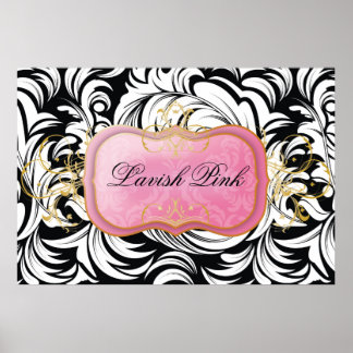Poster 311-Lavish Pink Plate
