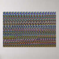 Poster 3D "Invisible" de 36 po x 24 po par Magic E