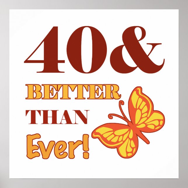 Poster 40e anniversaire pour elle (Devant)