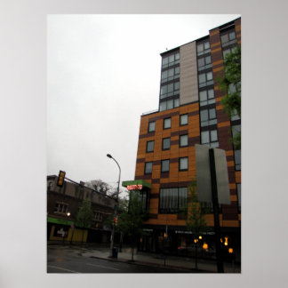 Poster 40e et châtaignier