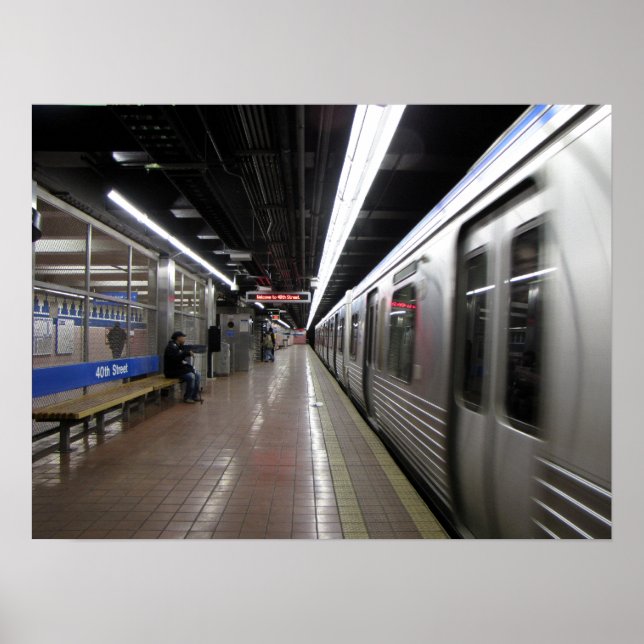 Poster 40ème gare (Devant)