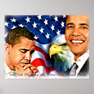 Poster 44ème et 45ème Président, Barack Obama_Poster