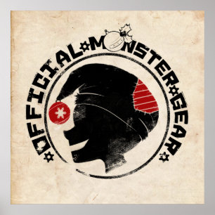 Poster 4 Petits monstres - Logo de vacances de Nigel