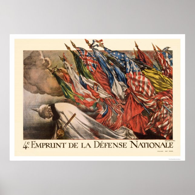 Poster 4e prêt à la Défense nationale (Devant)