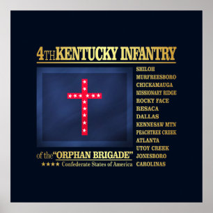Poster 4ème Infanterie du Kentucky (BA2)