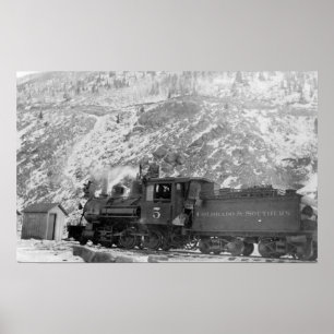 Poster #5 Moteur ferroviaire Colorado & Southern