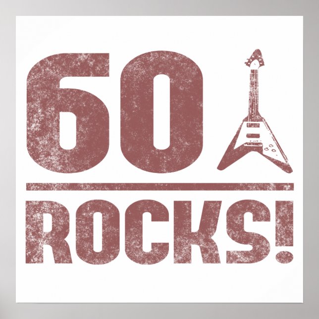 Poster 60e anniversaire Rocks (Devant)