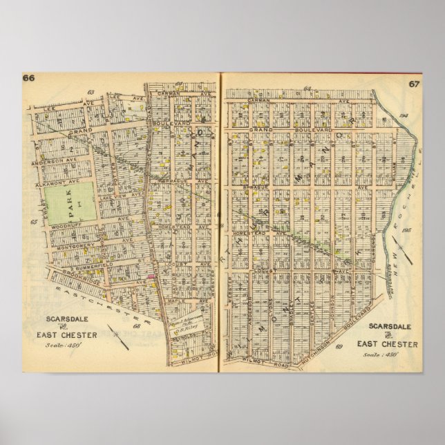 Poster 6667 Scarsdale, East Chester (Devant)