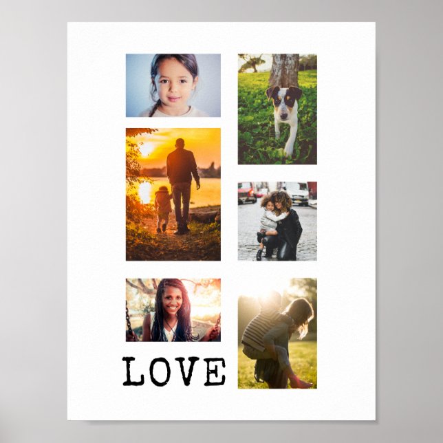 Poster 6 Collage de cadre photo (Devant)