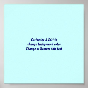 Poster 6" X 6" Vierge ajoutez votre image et votre
