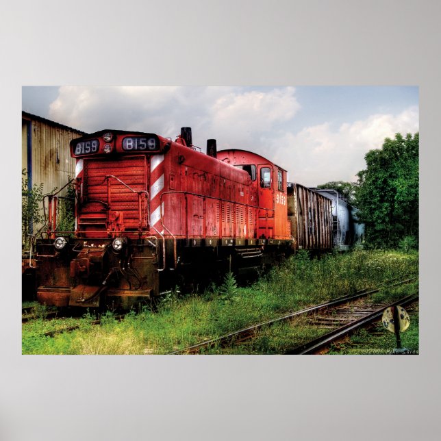 Poster 8159 - Flemington, NJ - Train 8159 (Devant)