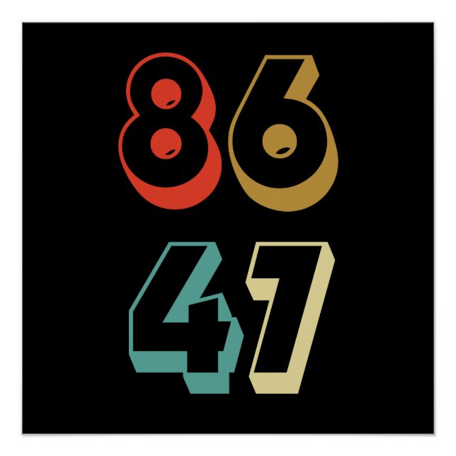 Poster 8647 Anti Trump (Devant)