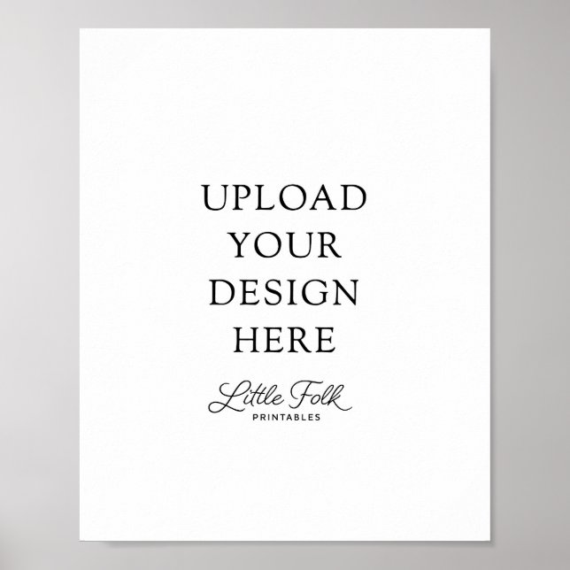 Poster 8 x 10" (Devant)