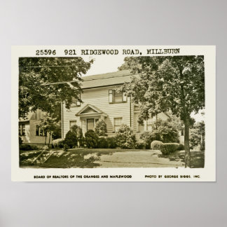 Poster 921, chemin Ridgewood Ca. 1952