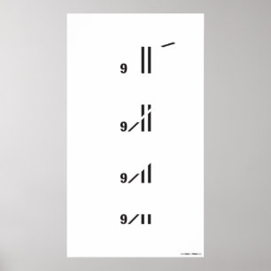 Poster 9/11 hommage