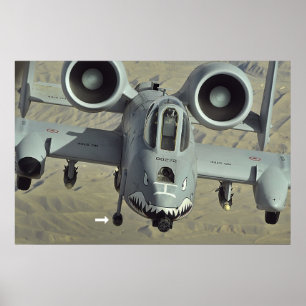 Poster A-10 coup de foudre II