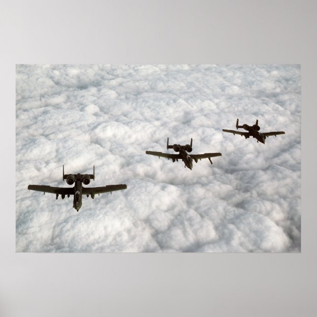 Poster A-10 coup de foudre II (Devant)