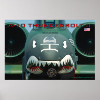 Poster A-10 Thunderbolt