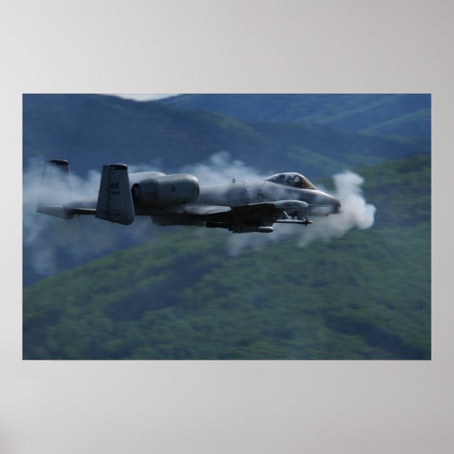 Poster A-10 Thunderbolt II (Devant)