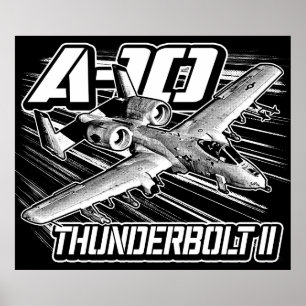 Poster A-10 Thunderbolt II
