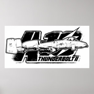 Poster A-10 Thunderbolt II