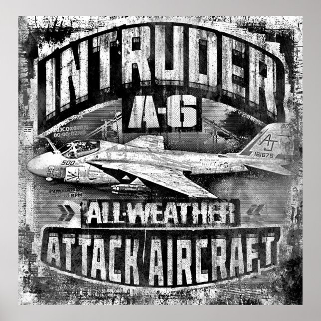 Poster A-6 Intruder (Devant)