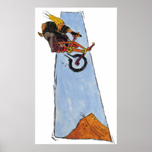 Poster À cheval Haut !