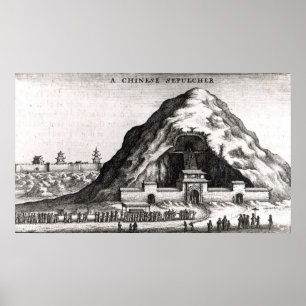 Poster A Chinese Sepulcher, 1669