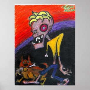 Poster "A Dog & His Zed"