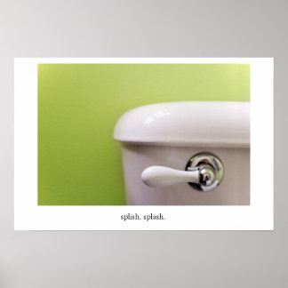 Poster à éclaboussures 3