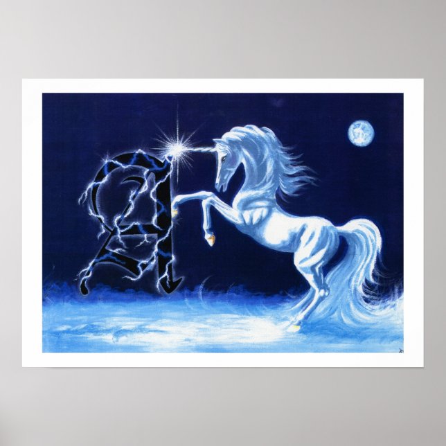 Poster A est pour Alicorn (Devant)