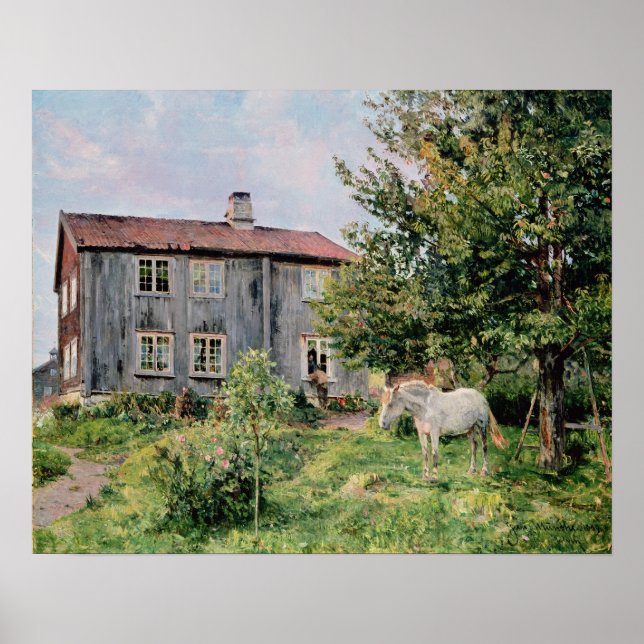 Poster À la ferme, 1889 (Devant)
