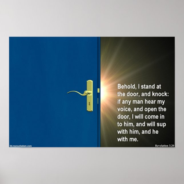 Poster À La Porte (Devant)