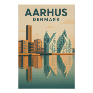 Poster AARHUS — DANEMARK Voyage artistique 2026