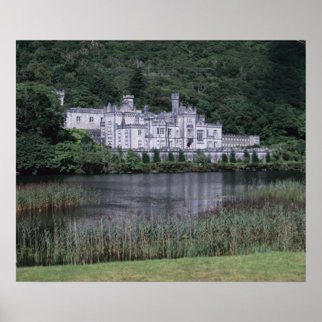 Poster Abbaye de Kylemore, Connemara, Comté de Galway, (Devant)