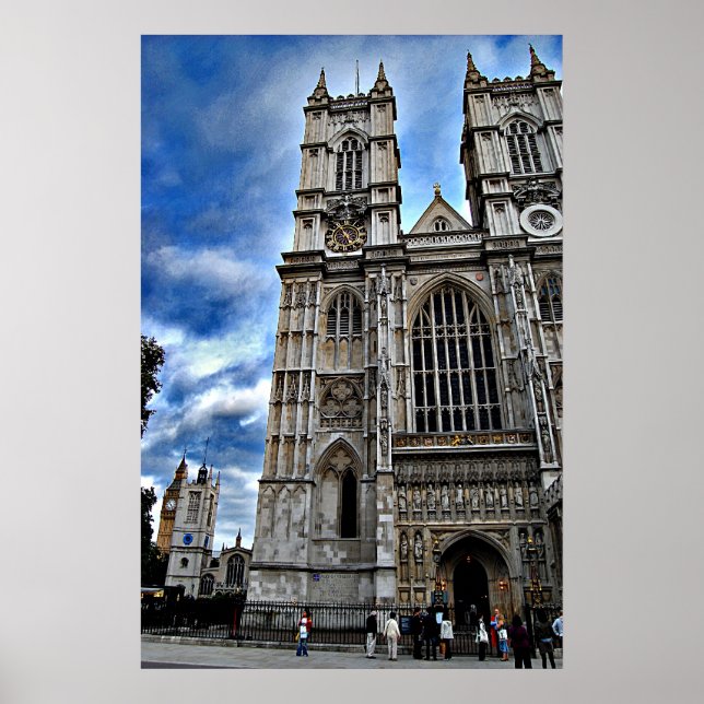 Poster abbaye de westminster. (Devant)