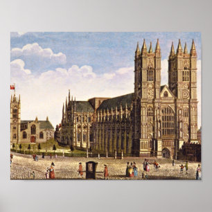 Poster Abbaye de Westminster", Thomas_Gravures
