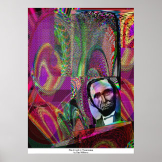 Poster Abe Lincoln dans Hyperspace