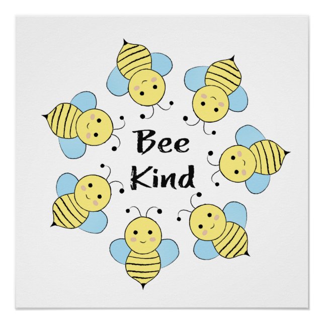 Poster Abeilles (Devant)