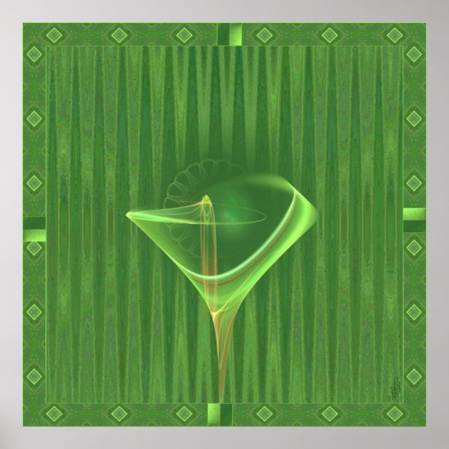 Poster Absinthini Faery Martini Art (Devant)