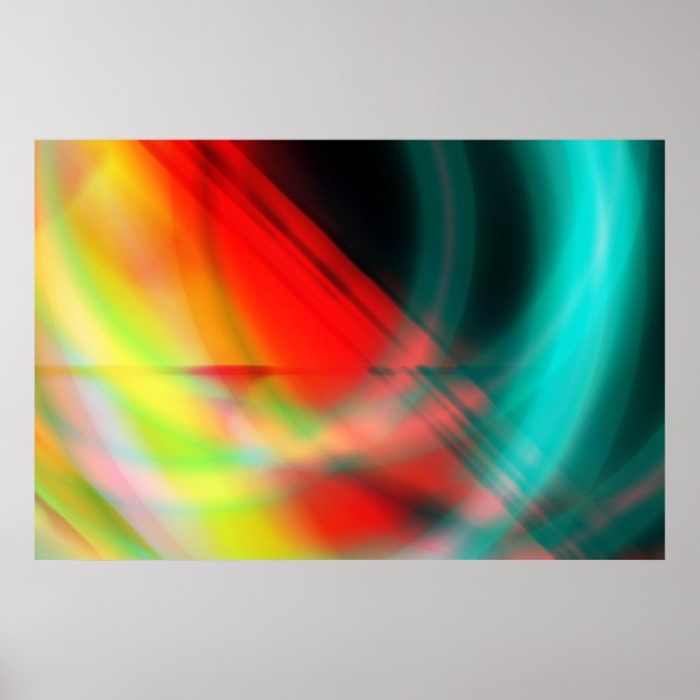 Poster Abstrait (Devant)